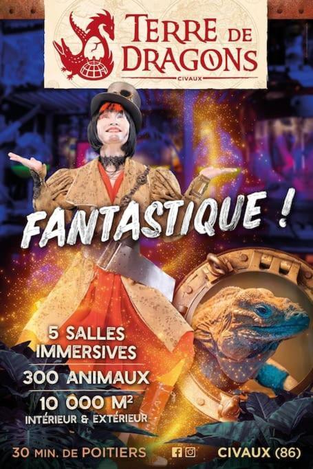 Maisons Martigny A - Proche Futuroscope Et Aquascope Chasseneuil-du-Poitou Eksteriør bilde