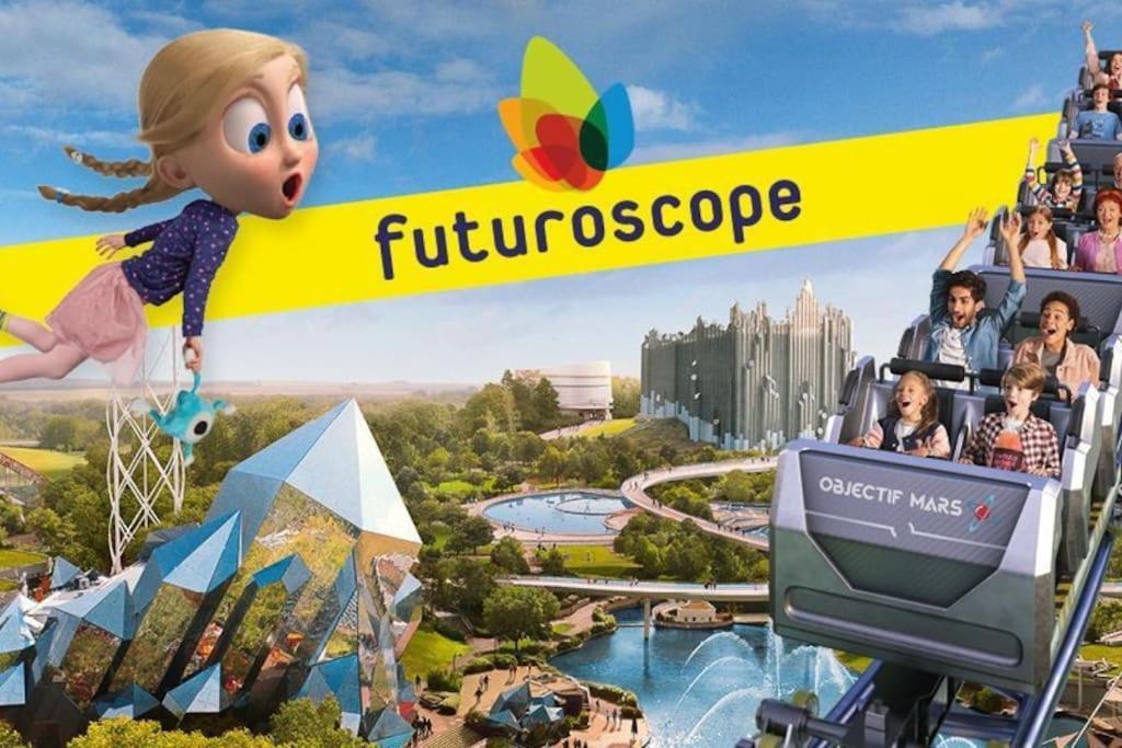 Maisons Martigny A - Proche Futuroscope Et Aquascope Chasseneuil-du-Poitou Eksteriør bilde